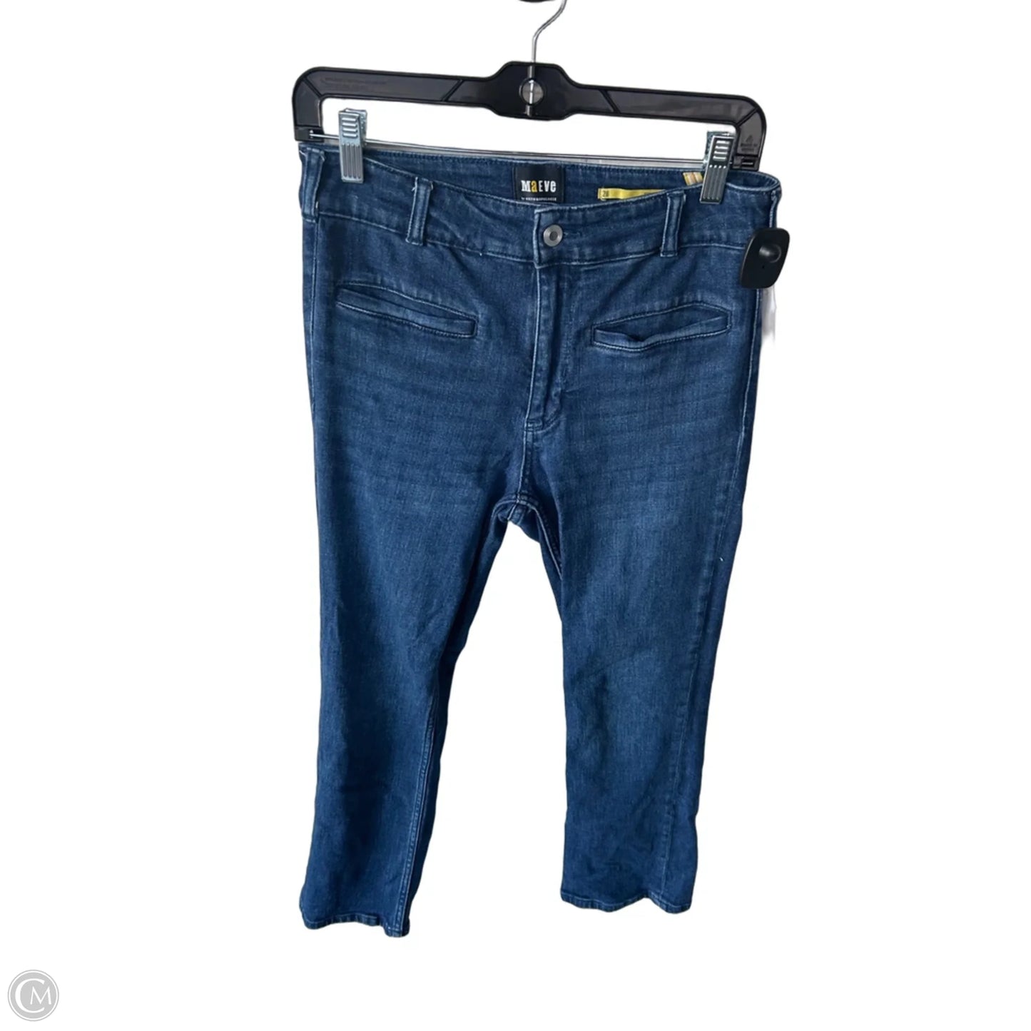 Jeans Straight By Maeve In Blue Denim, Size: 6