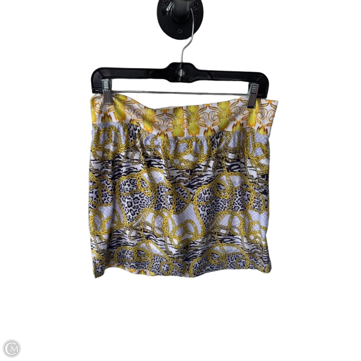 Skort By Clothes Mentor In Yellow, Size: Xl