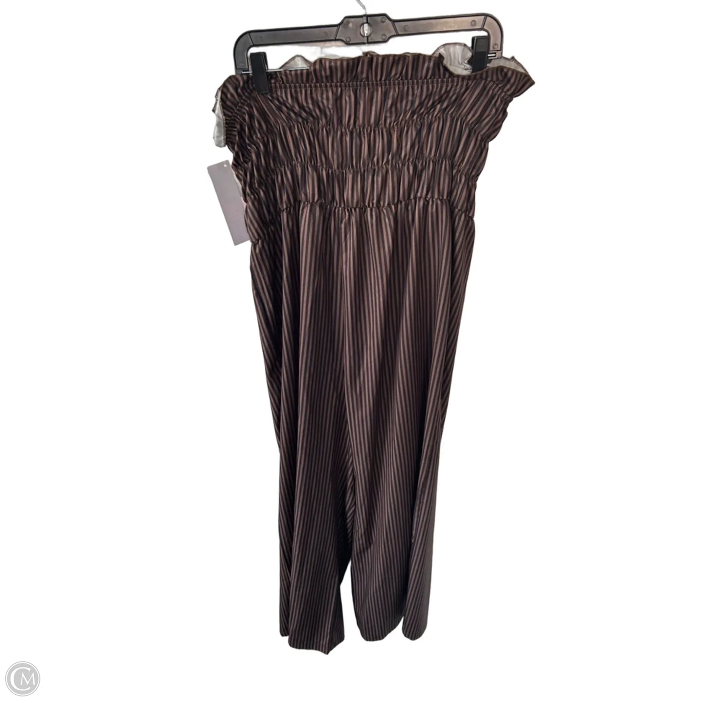 Jumpsuit By Shein In Black & Brown, Size: Xl