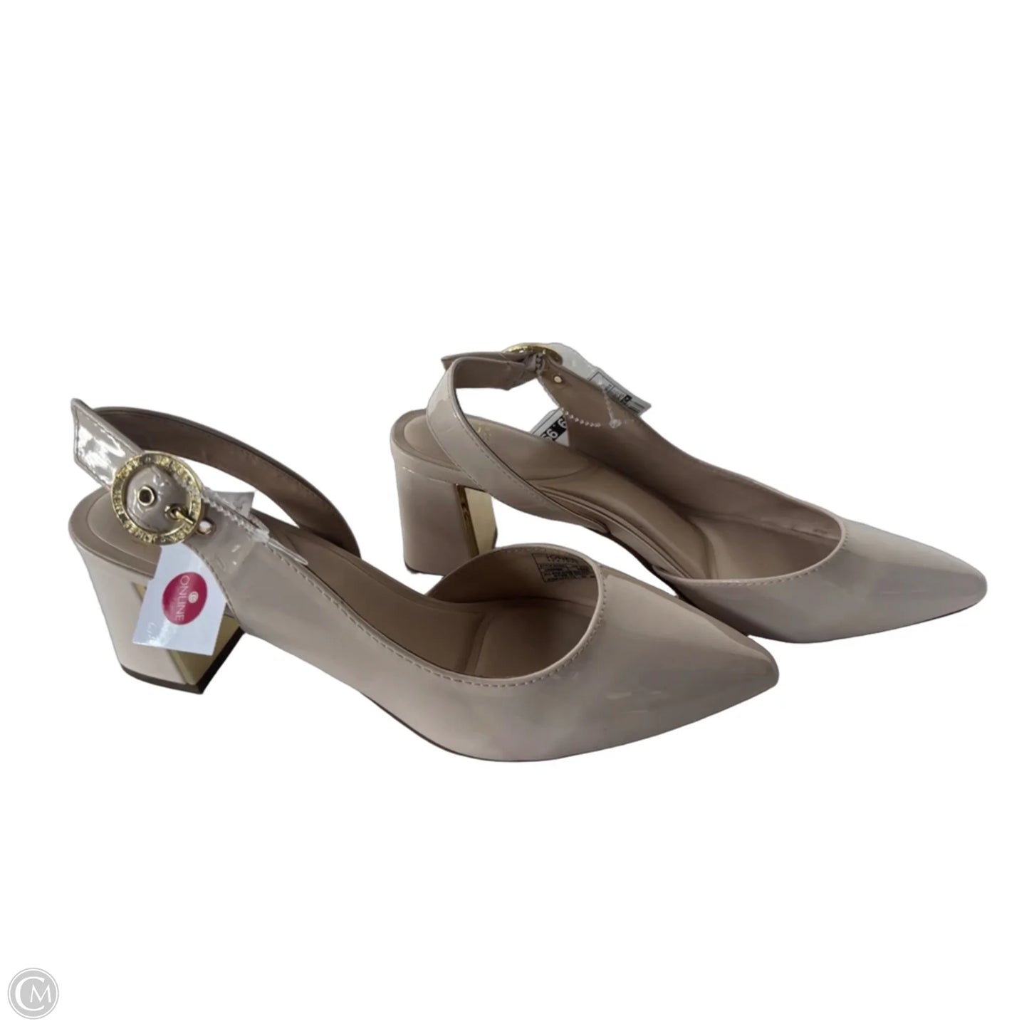 Shoes Heels Block By Jones New York In Cream, Size: 10