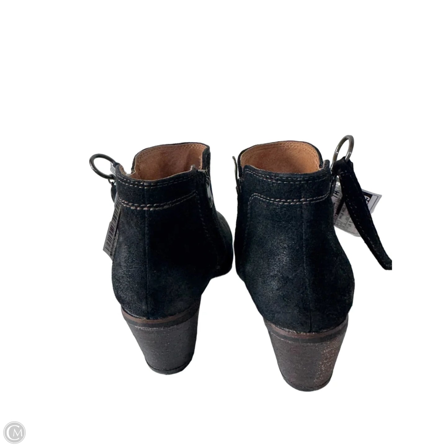 Boots Ankle Heels By Bussola In Black, Size: 10.5