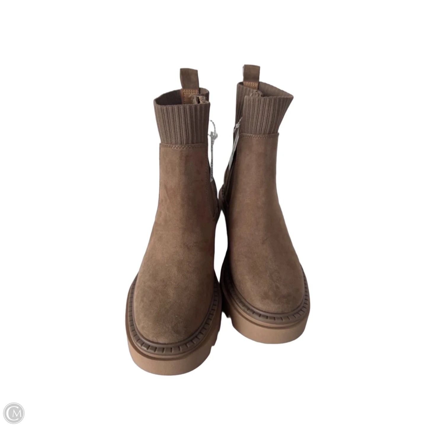 Boots Ankle Heels By Universal Thread In Brown, Size: 7