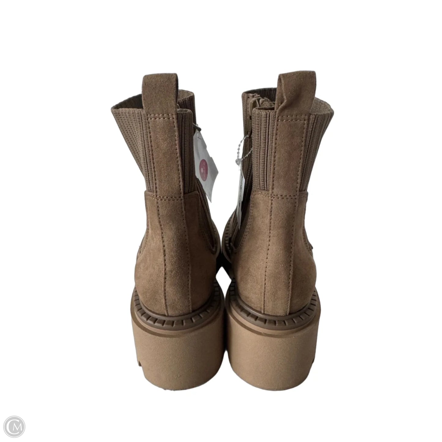 Boots Ankle Heels By Universal Thread In Brown, Size: 7