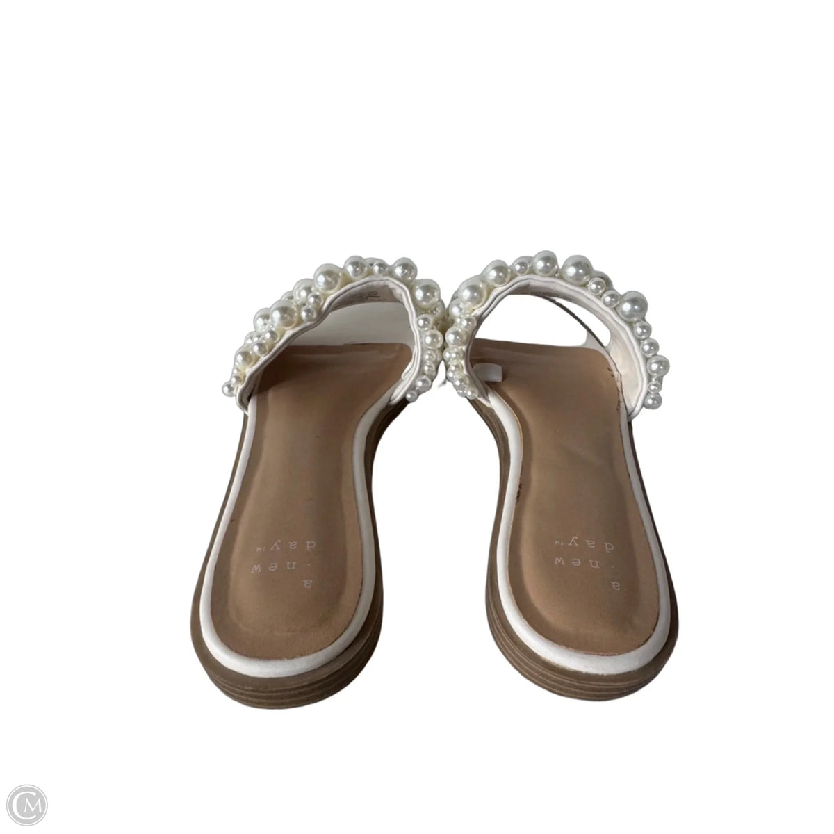 Sandals Flats By A New Day In White, Size: 6