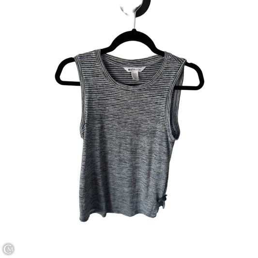 Top Sleeveless By Athleta In Blue & White, Size: Xs