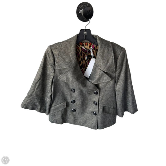 Blazer By Classiques Entier In Brown & Gold, Size: S