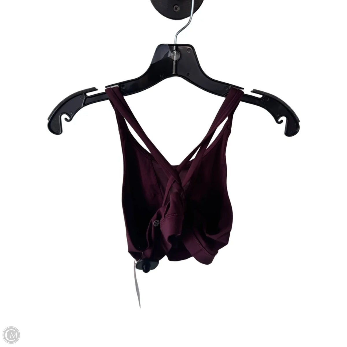 Athletic Bra By Lululemon In Maroon, Size: M