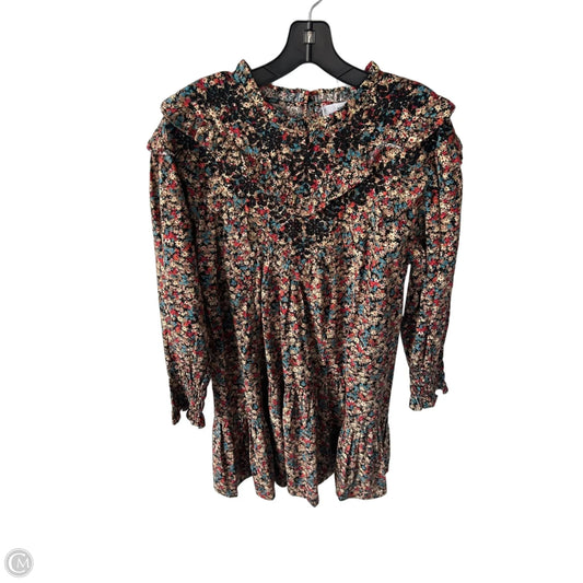 Dress Casual Short By Mng In Brown & Tan, Size: M