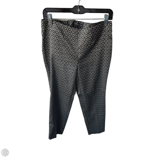 Pants Dress By Brooks Brothers In Black & Silver, Size: 8