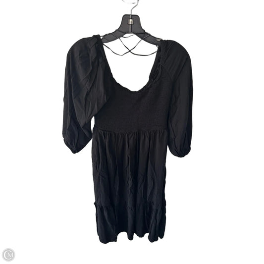 Dress Casual Midi By Gap In Black, Size: L