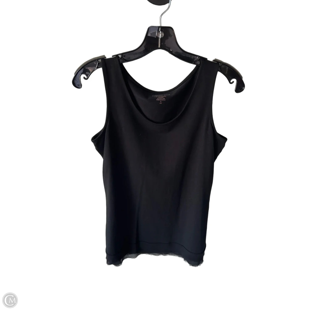 Tank Top By Coldwater Creek In Black, Size: S
