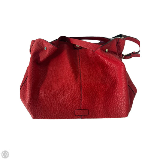Handbag Leather By Vince Camuto, Size: Large