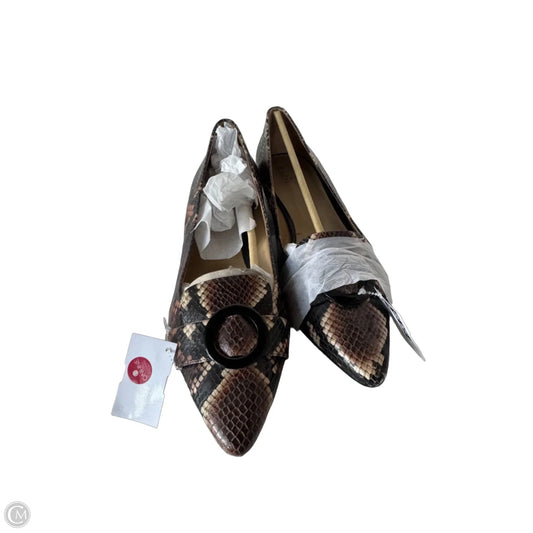 Shoes Heels Block By Naturalizer In Snakeskin Print, Size: 12