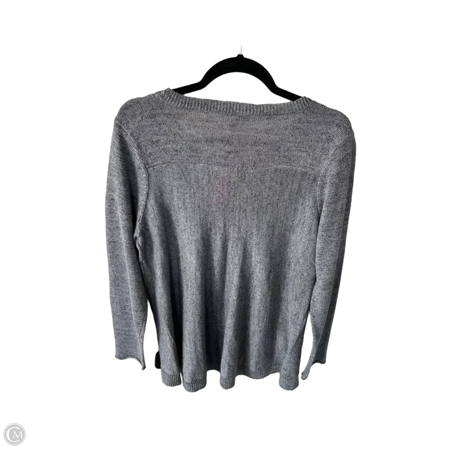Sweater By Eileen Fisher In Grey, Size: M