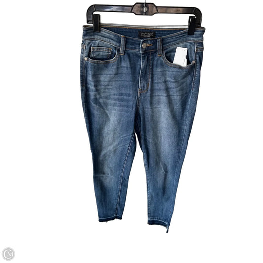 Jeans Skinny By Judy Blue In Blue Denim, Size: 8