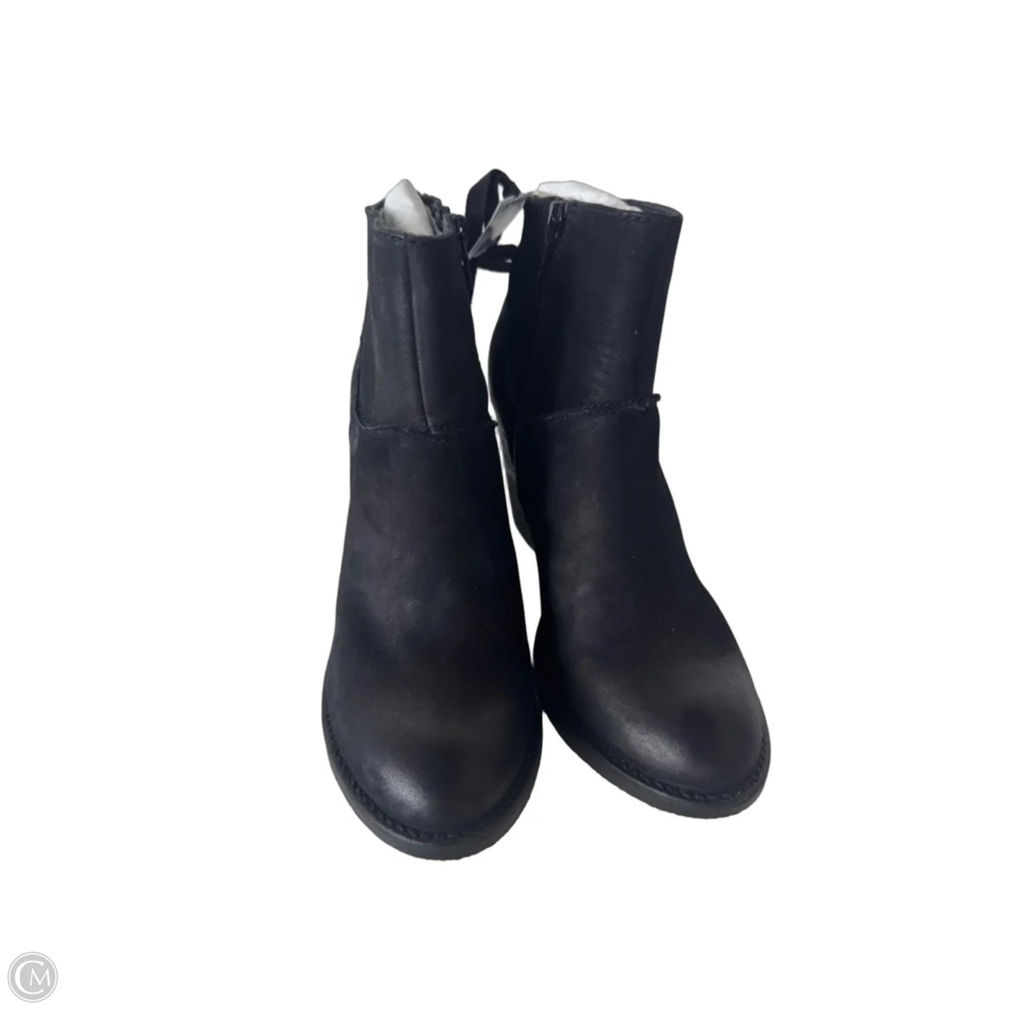 Boots Ankle Heels By Steve Madden In Black, Size: 7