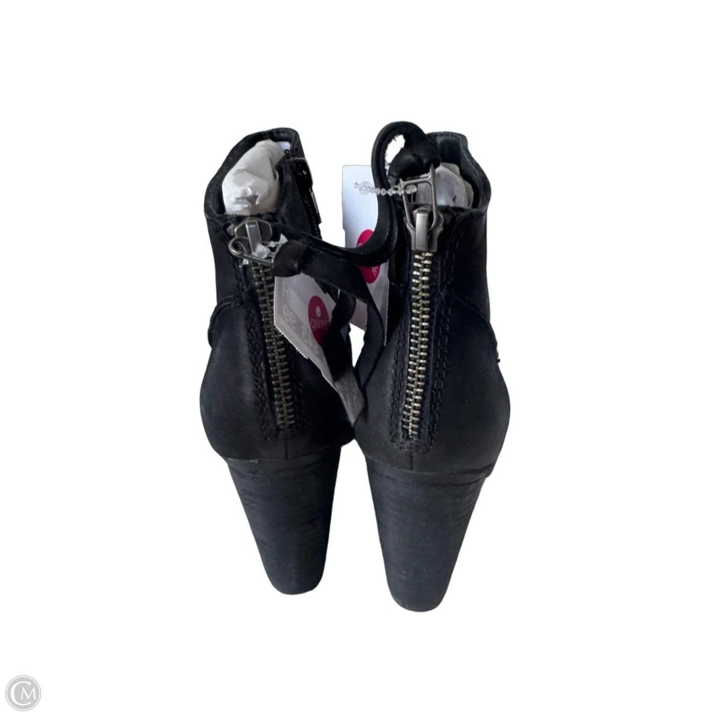 Boots Ankle Heels By Steve Madden In Black, Size: 7