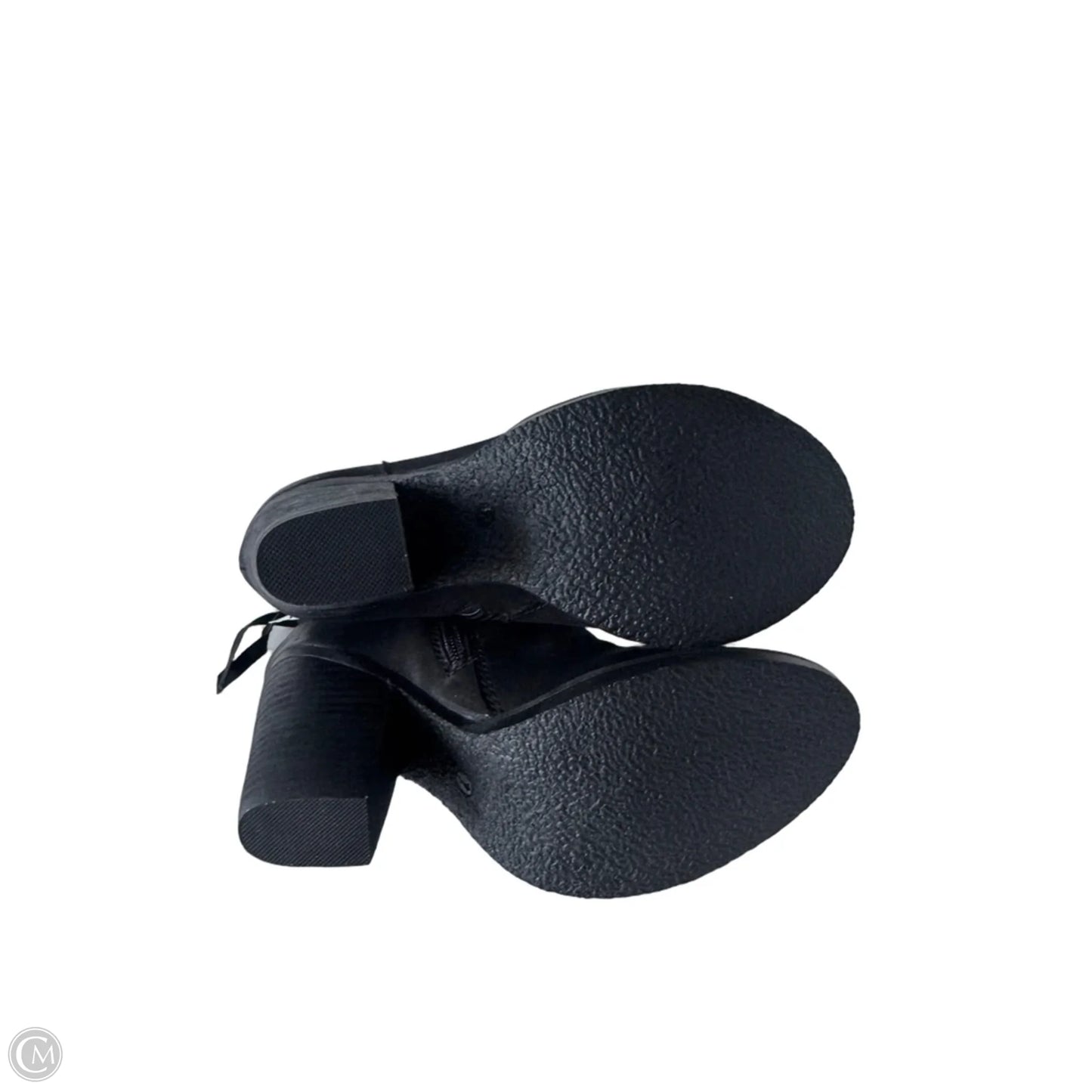 Boots Ankle Heels By Steve Madden In Black, Size: 7