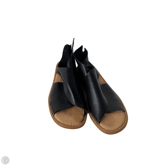 Sandals Flats By Born In Black, Size: 11