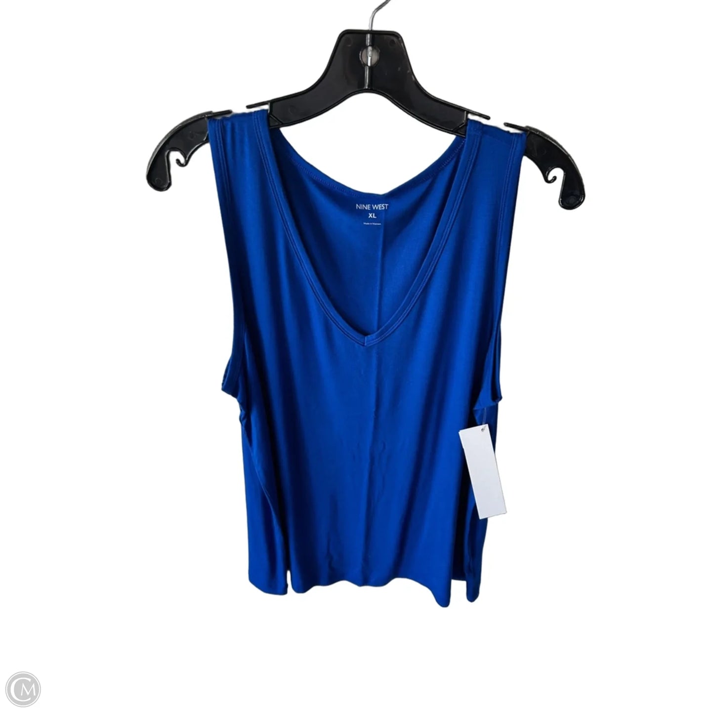 Tank Top By Nine West In Blue, Size: Xl