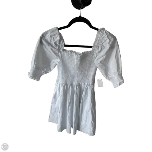 Dress Casual Short By Francesca’s In White, Size: Xs