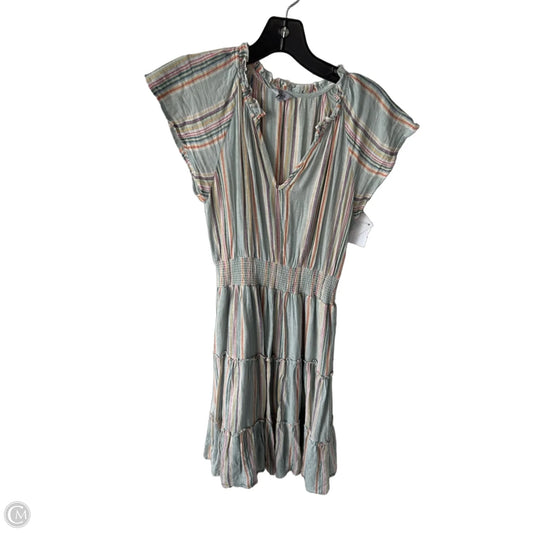 Dress Casual Midi By Rails In Green & Yellow, Size: Xs