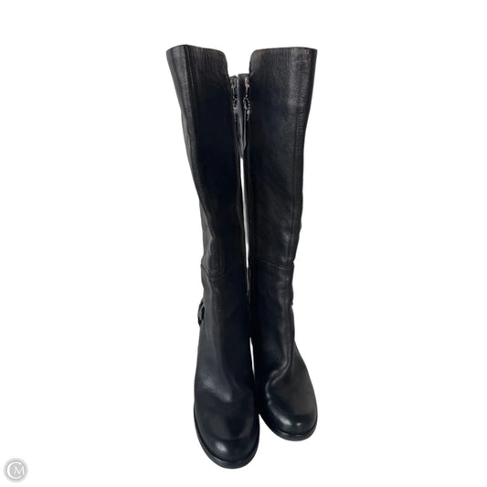Boots Knee Heels By Kork Ease In Black, Size: 10