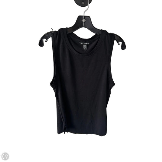 Athletic Tank Top By Athleta In Black, Size: L