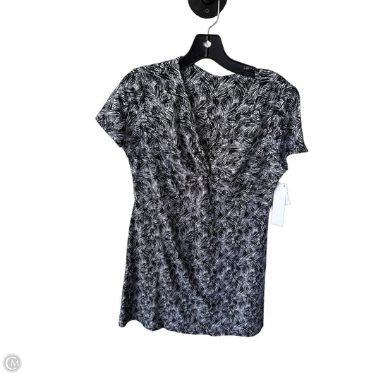 Dress Casual Short By Soybu In Black & White, Size: L