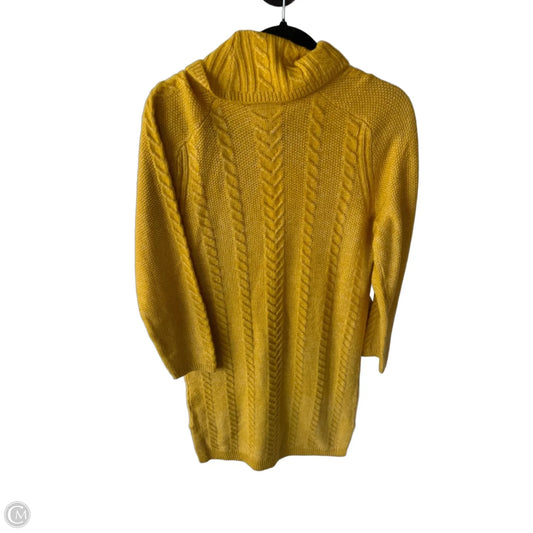 Dress Sweater By Ann Taylor In Yellow, Size: S