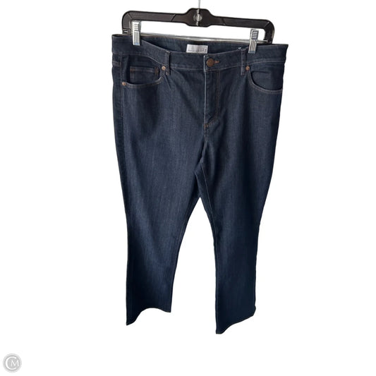 Jeans Boot Cut By Loft In Blue Denim, Size: 12