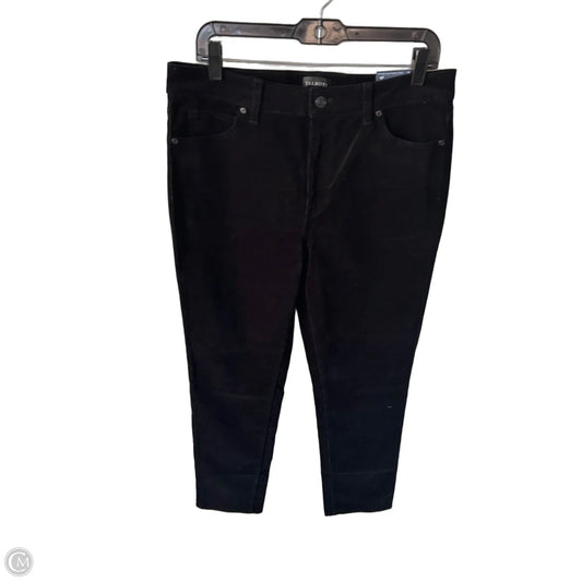 Pants Corduroy By Talbots In Black, Size: 10