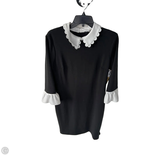 Dress Designer By Karl Lagerfeld In Black & White, Size: M
