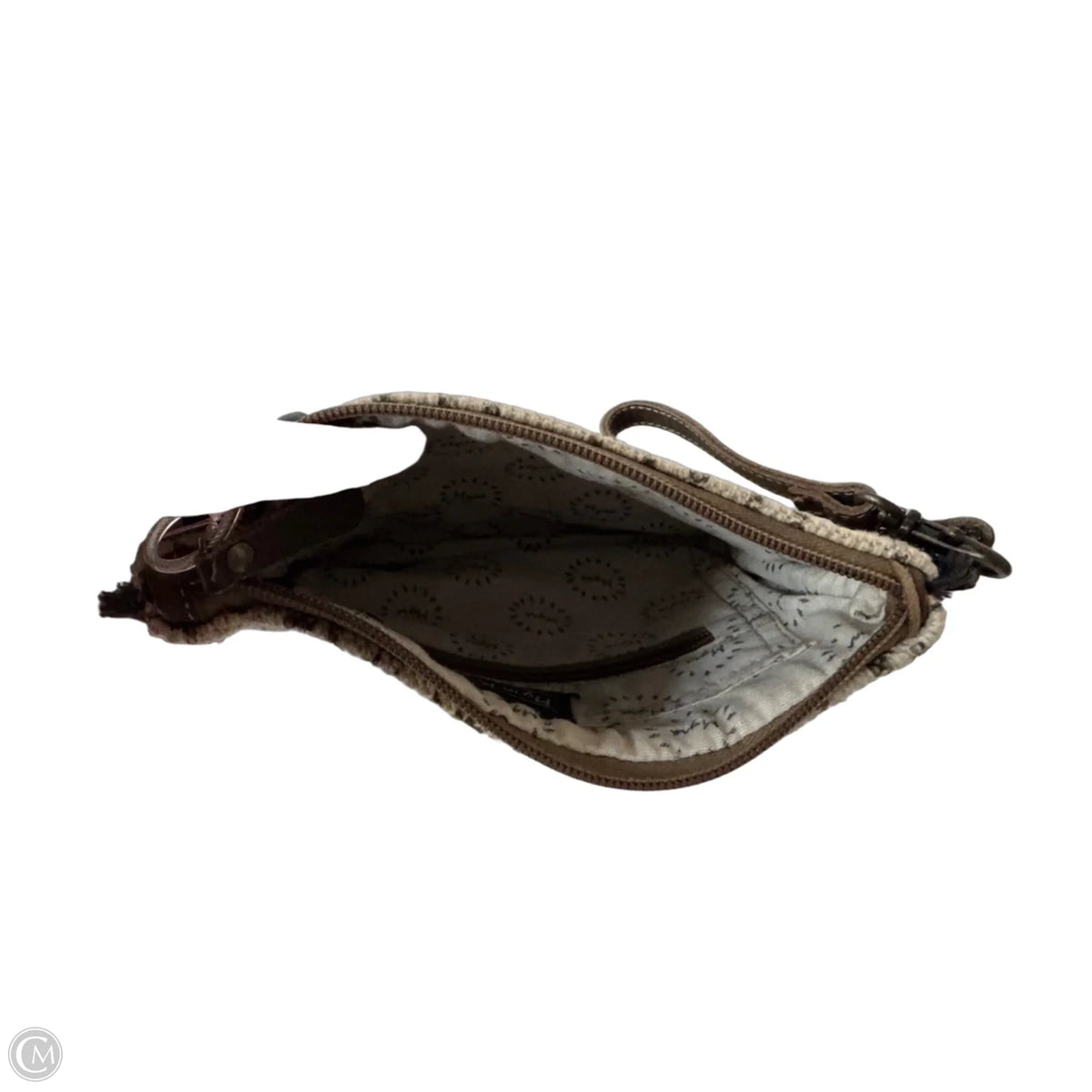 Wristlet Leather By Myra, Size: Medium