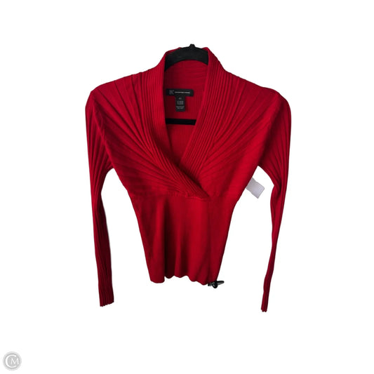 Sweater By Inc In Red, Size: Xs