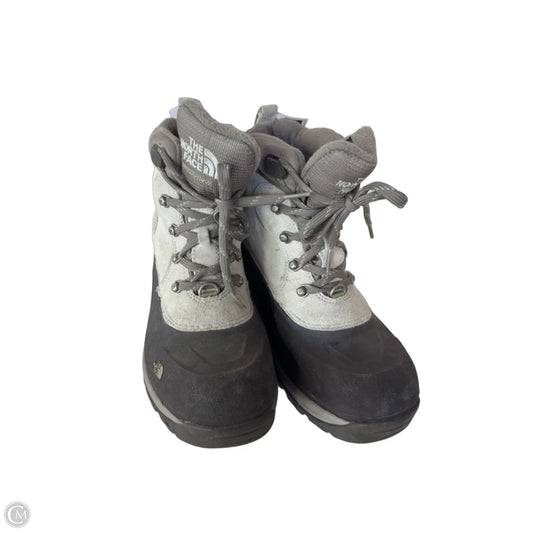 Boots Snow By The North Face In Brown & Cream, Size: 8