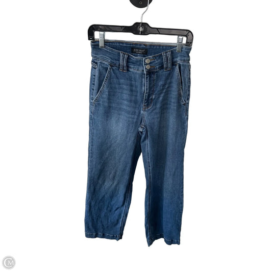 Jeans Wide Leg By Judy Blue In Blue Denim, Size: 4