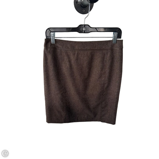 Skirt Mini & Short By Van Heusen In Brown, Size: 4