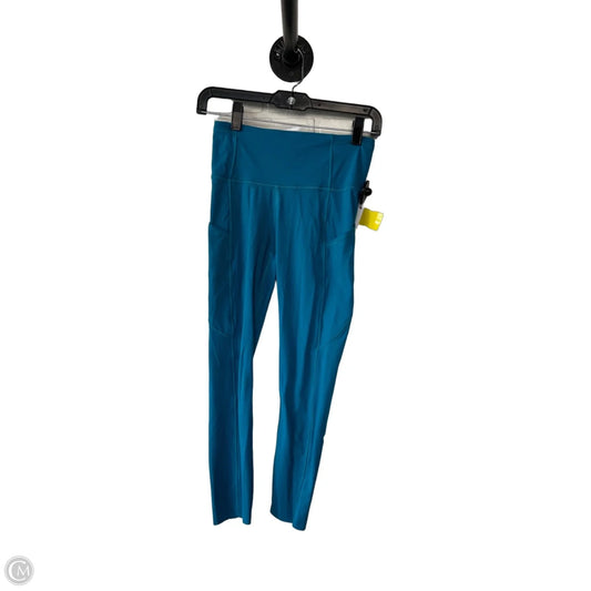 Athletic Leggings Capris By Lululemon In Blue, Size: 4