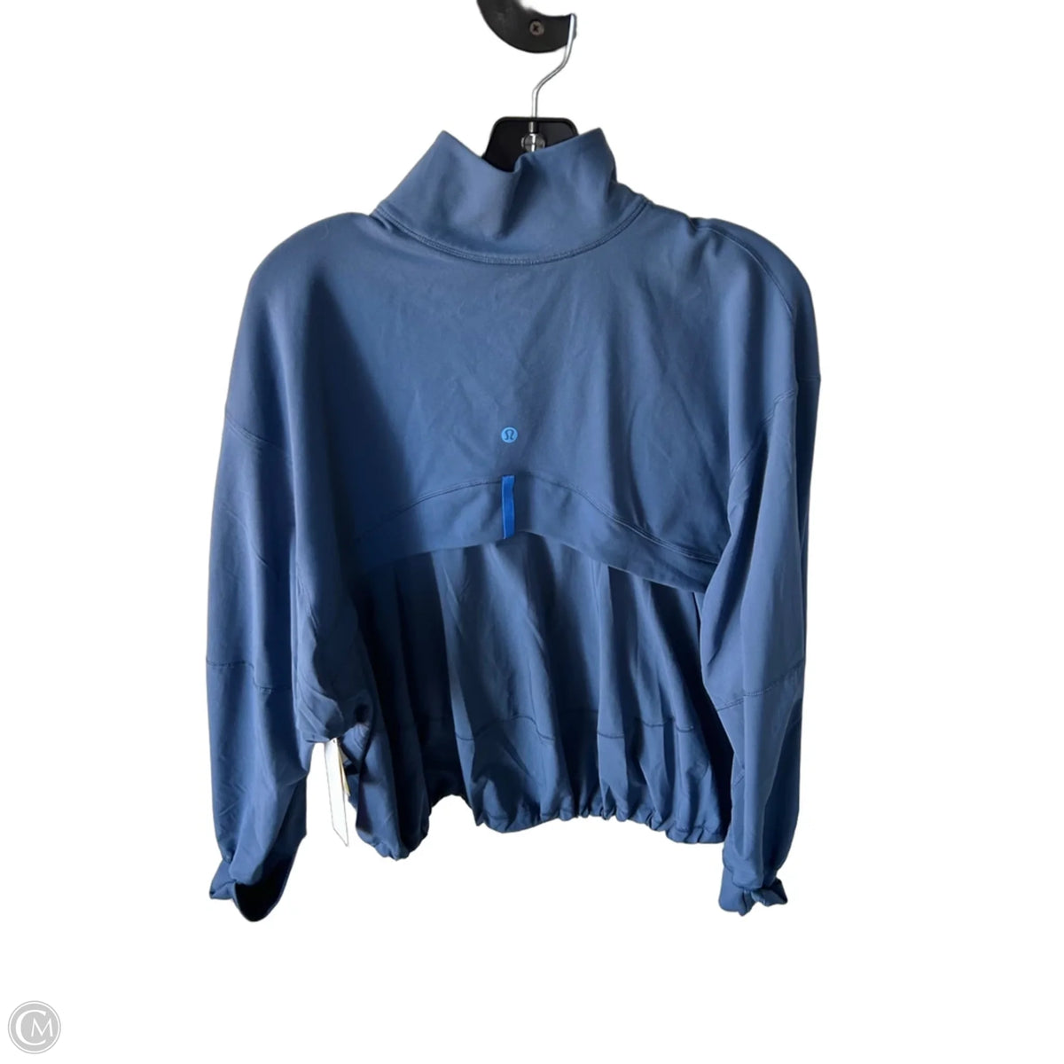 Athletic Jacket By Lululemon In Blue, Size: 4