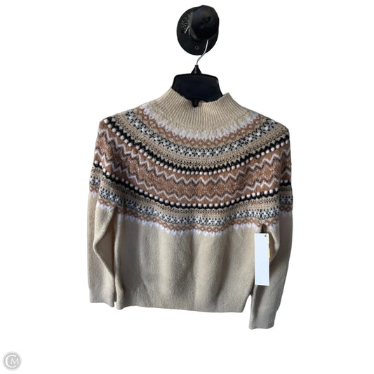 Sweater By Natural Reflections In Cream & White, Size: S