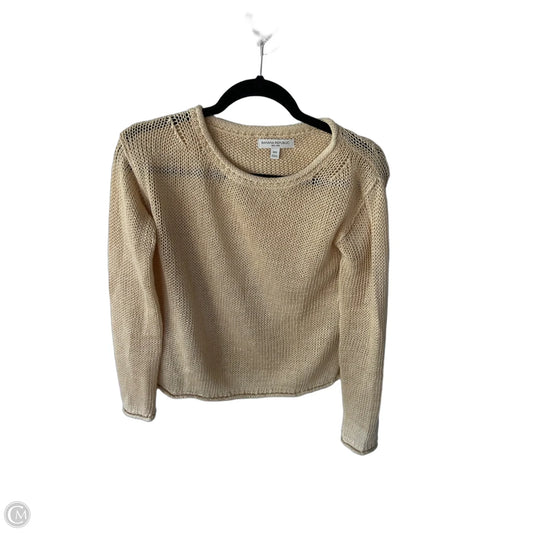 Sweater By Banana Republic In Cream, Size: Xxs