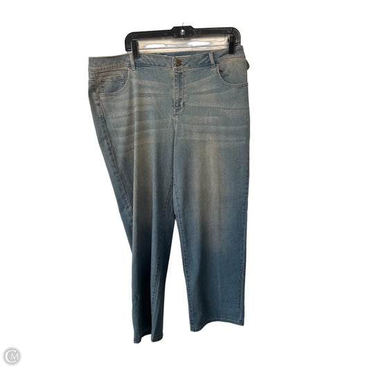 Jeans Boyfriend By Logo In Blue Denim, Size: 16