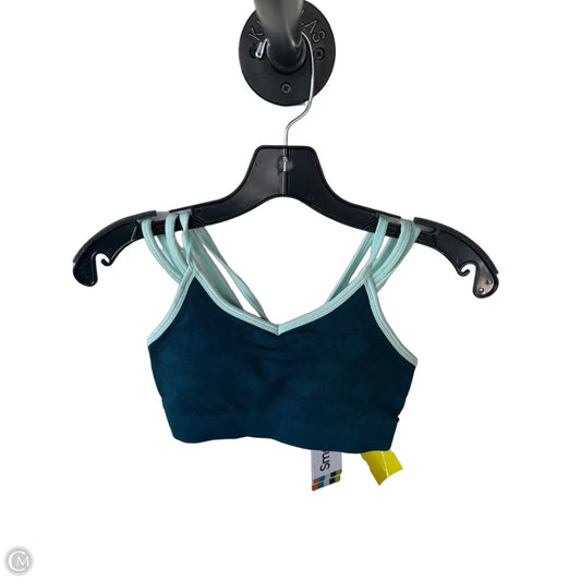 Athletic Bra By Smartwool In Blue, Size: Xs