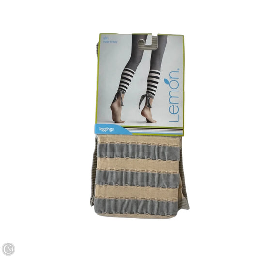 Tights By Clothes Mentor In Grey & Orange, Size: S