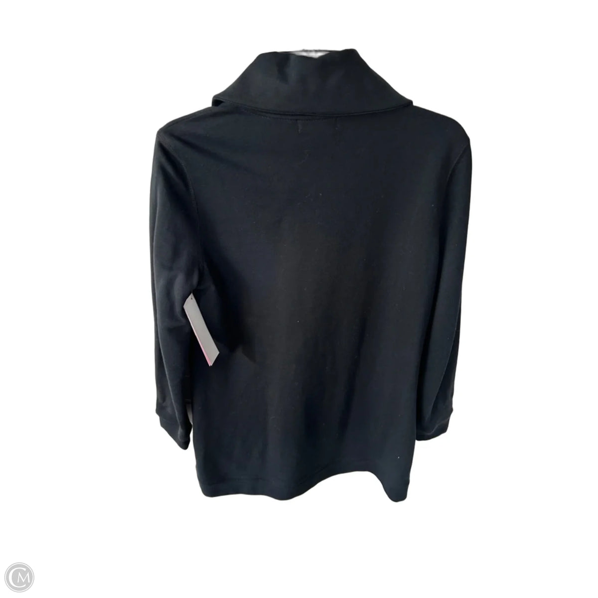 Cardigan By Chaps In Black, Size: Mp