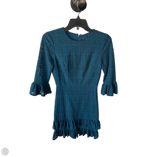 Dress Party Short By Maggy London In Teal, Size: Xs