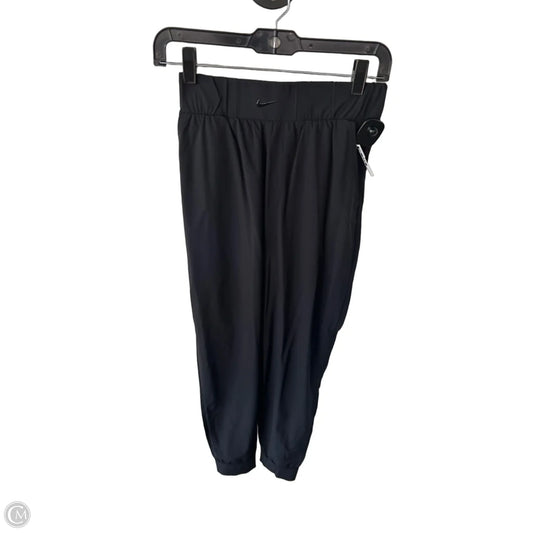 Athletic Pants By Nike In Black, Size: S