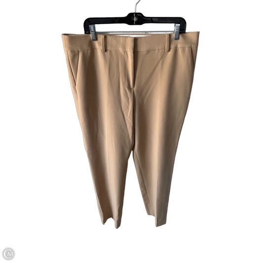 Pants Dress By Talbots In Tan, Size: 14l