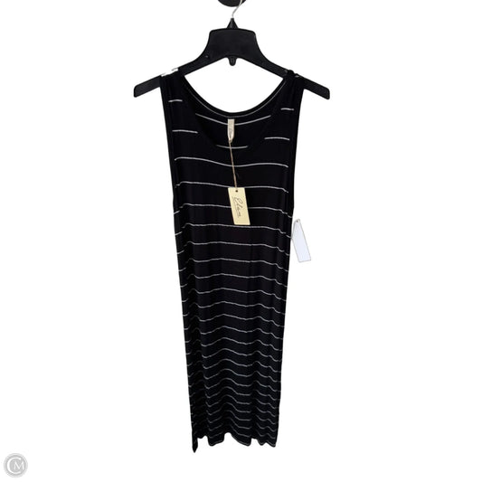 Dress Casual Maxi By Elan In Black & White, Size: L